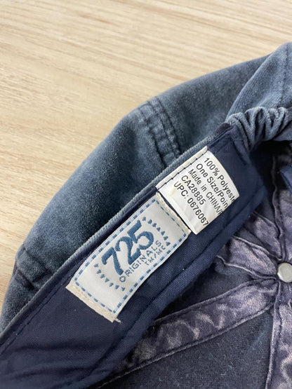 y2k 725 originals velour newsboy cap - good market thrift store