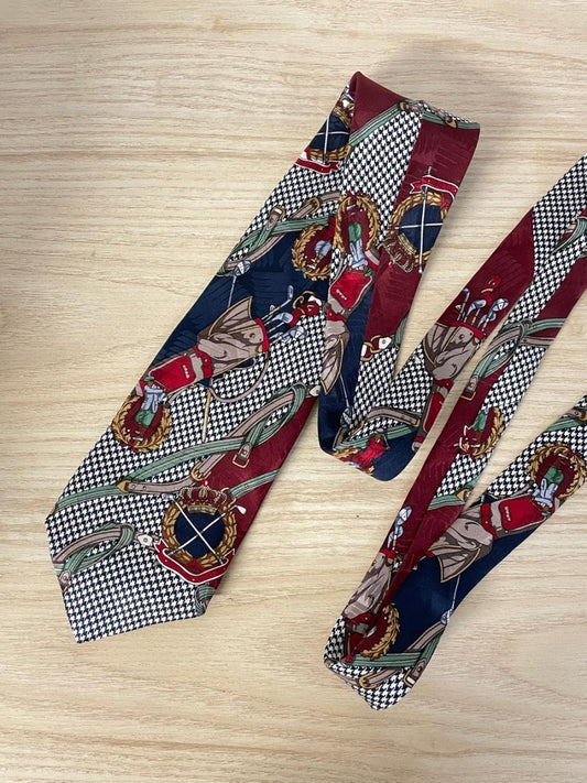 vintage james windsor golf silk tie - good market thrift store