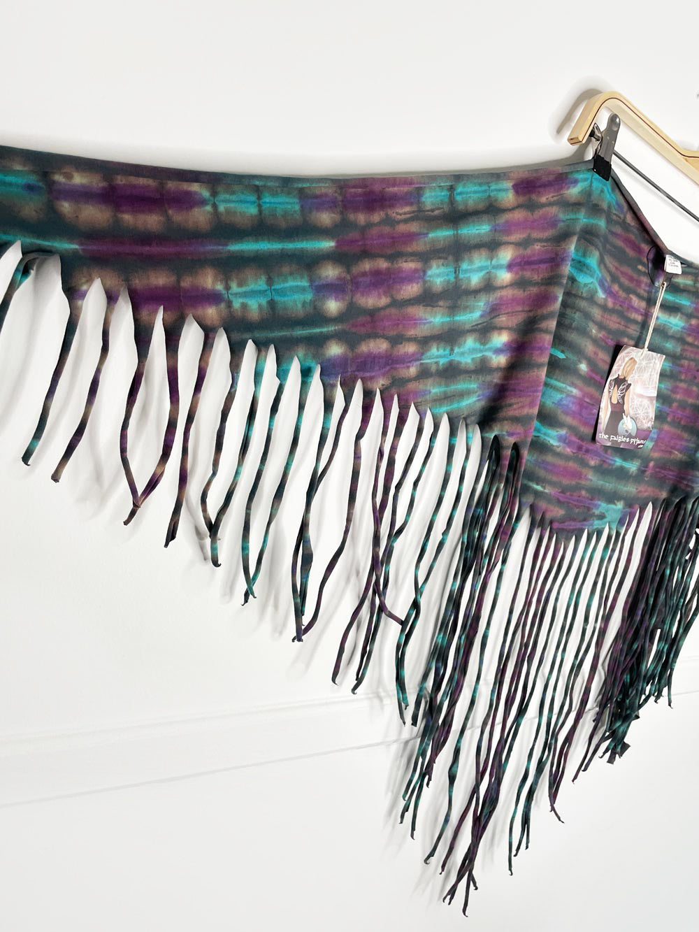 nwt the fairies pajamas tie dye fringe bandana top