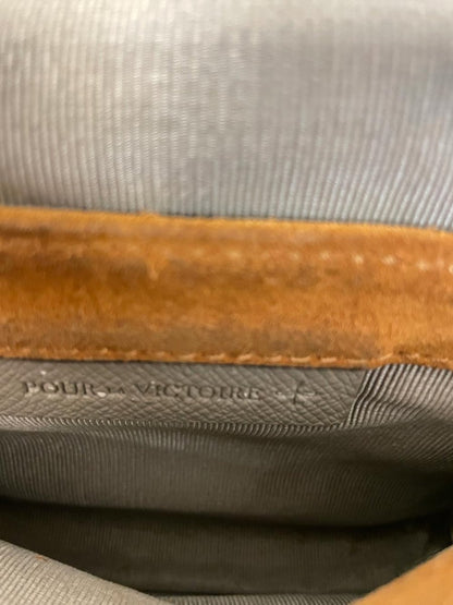 pour la victoire suede saddle flap chain cross body - good market thrift store