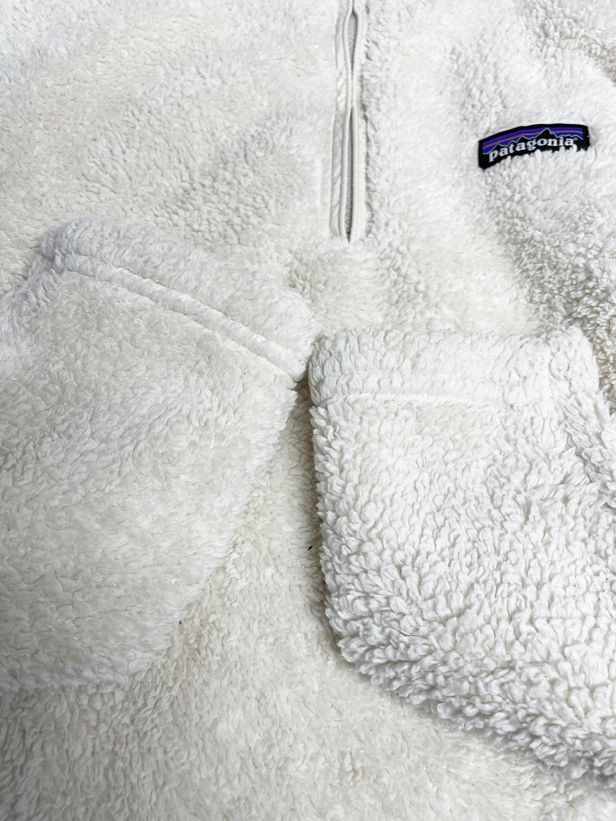 patagonia los gatos 1/4 zip sherpa fleece pullover
