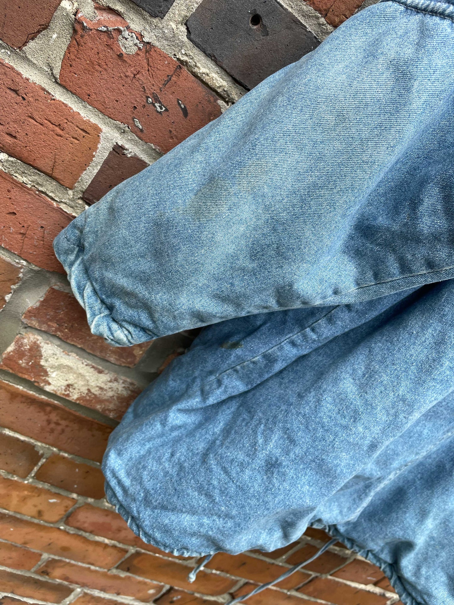 vintage 90s eureca hooded denim parka