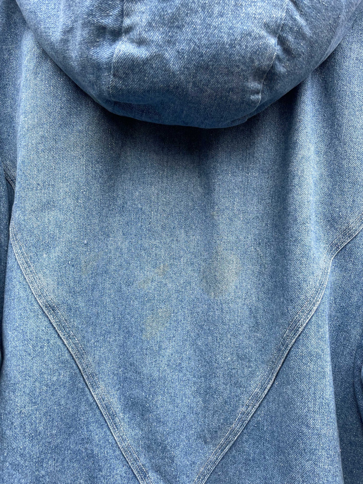 vintage 90s eureca hooded denim parka