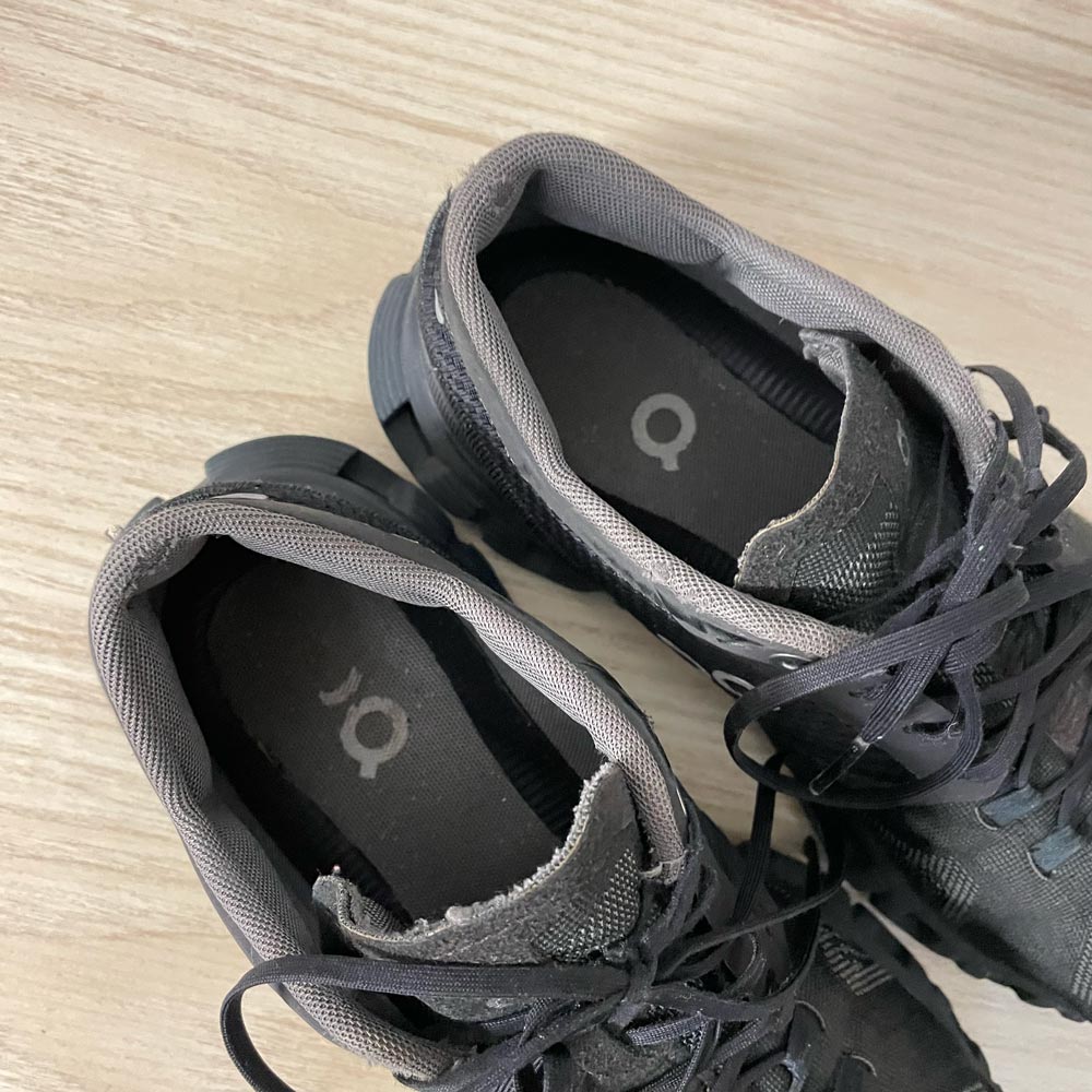 on cloud running shoes