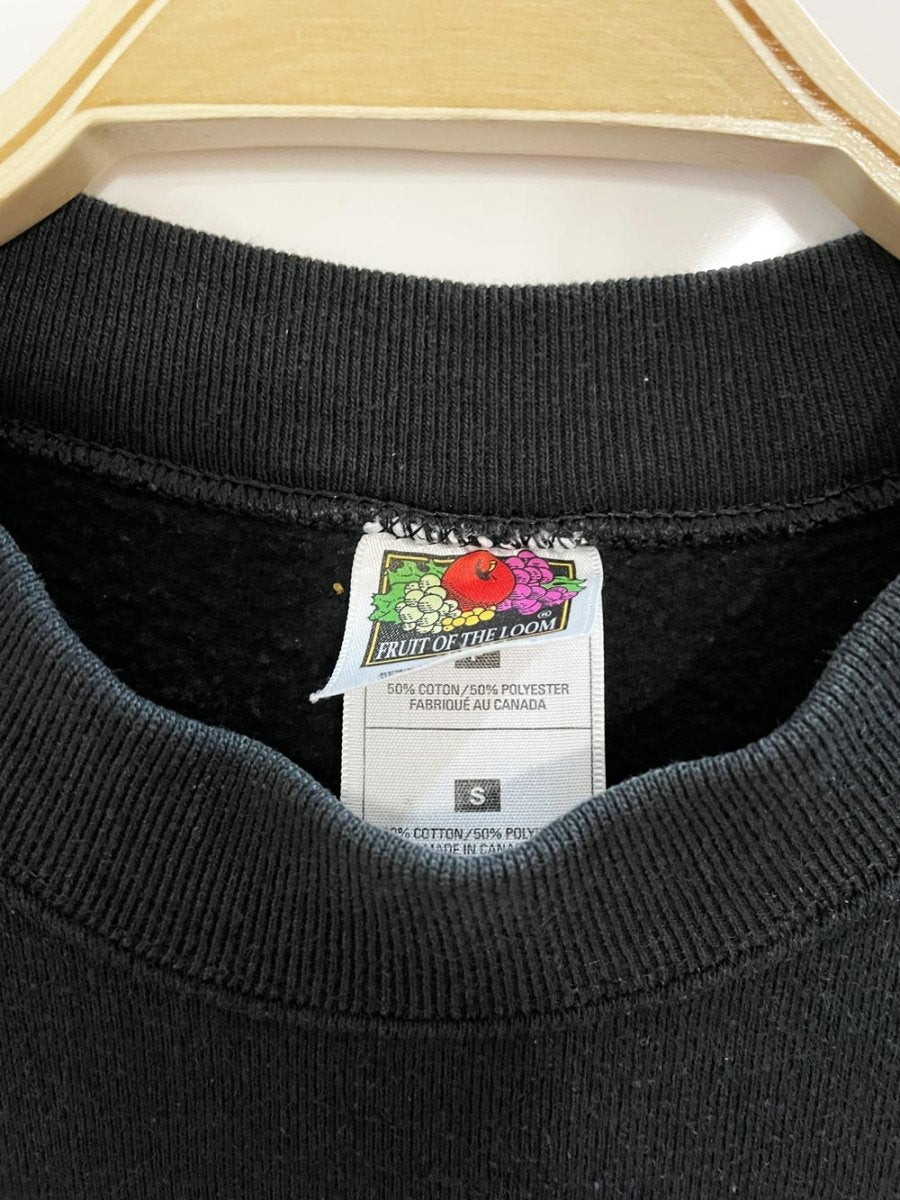 y2k year 2000 new years cropped sweatshirt - good market thrift store