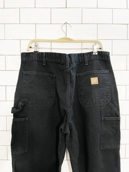 carhartt distressed twill carpenter pant - good market thrift store