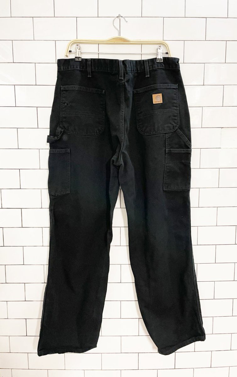 carhartt distressed twill carpenter pant - good market thrift store