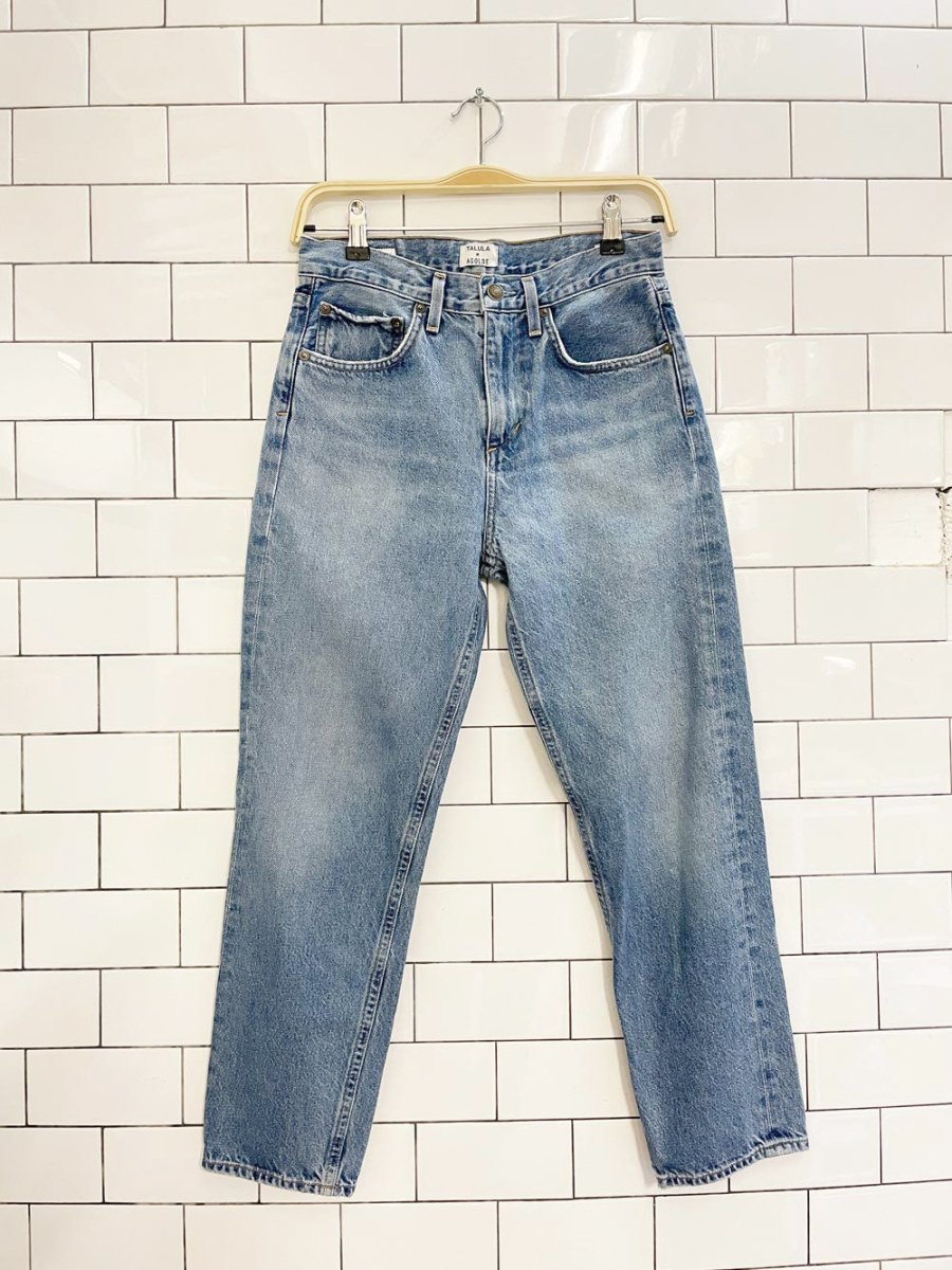 talula x agolde slouched peg jeans | aritzia - good market thrift store
