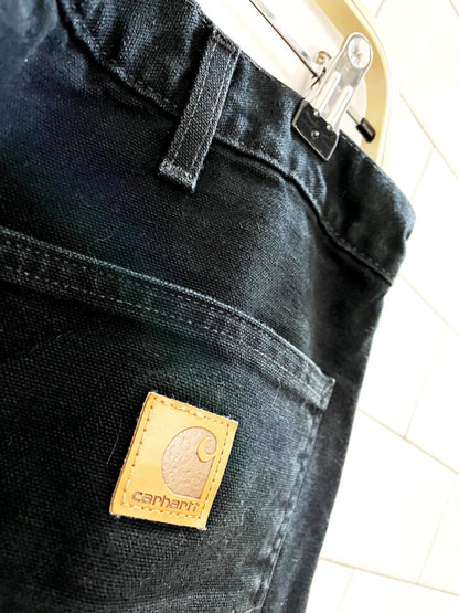carhartt distressed twill carpenter pant - good market thrift store