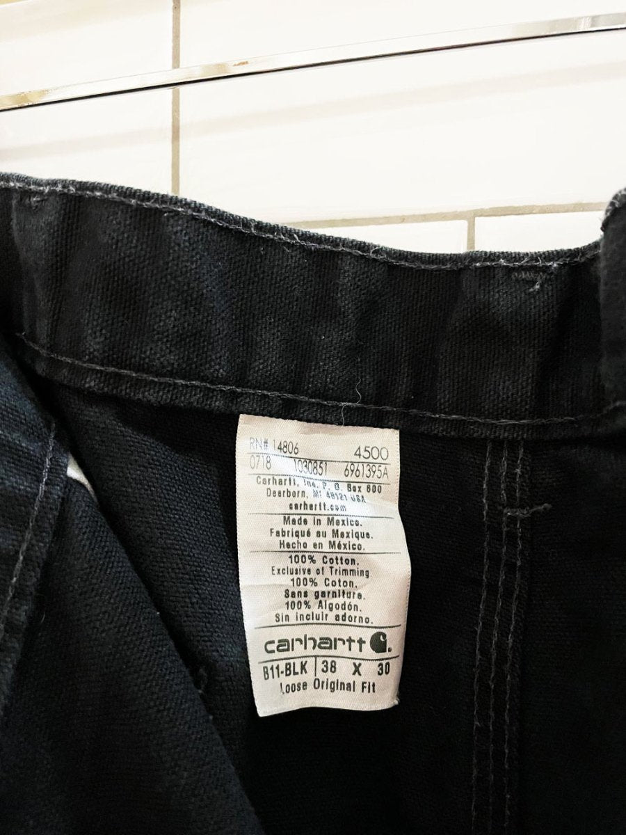 carhartt distressed twill carpenter pant - good market thrift store