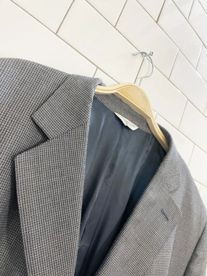 pronto uomo silk - wool menswear blazer | made in Chile - good market thrift store