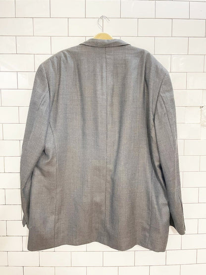 pronto uomo silk - wool menswear blazer | made in Chile - good market thrift store