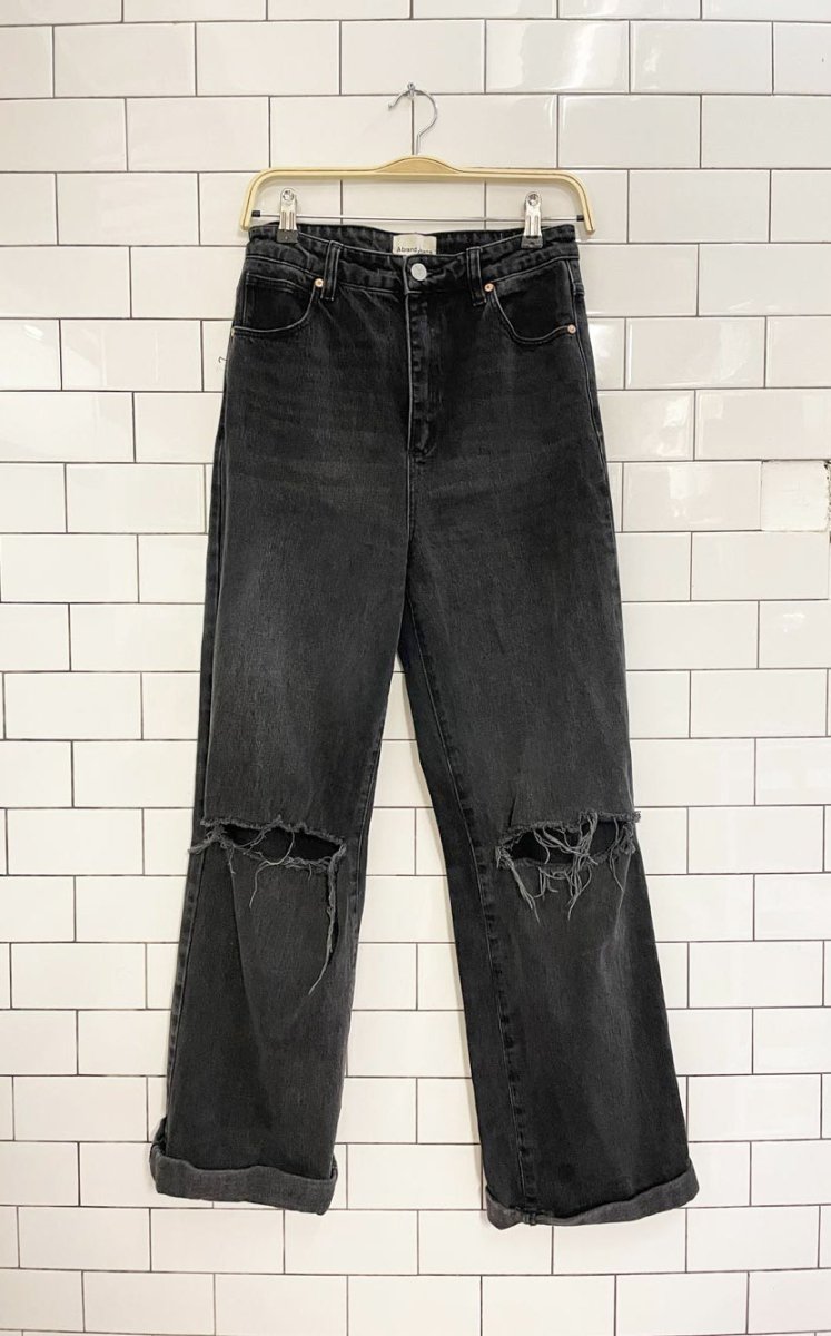 abrand a 94 high and wide baggy jeans | revolve | urban outfitters - good market thrift store