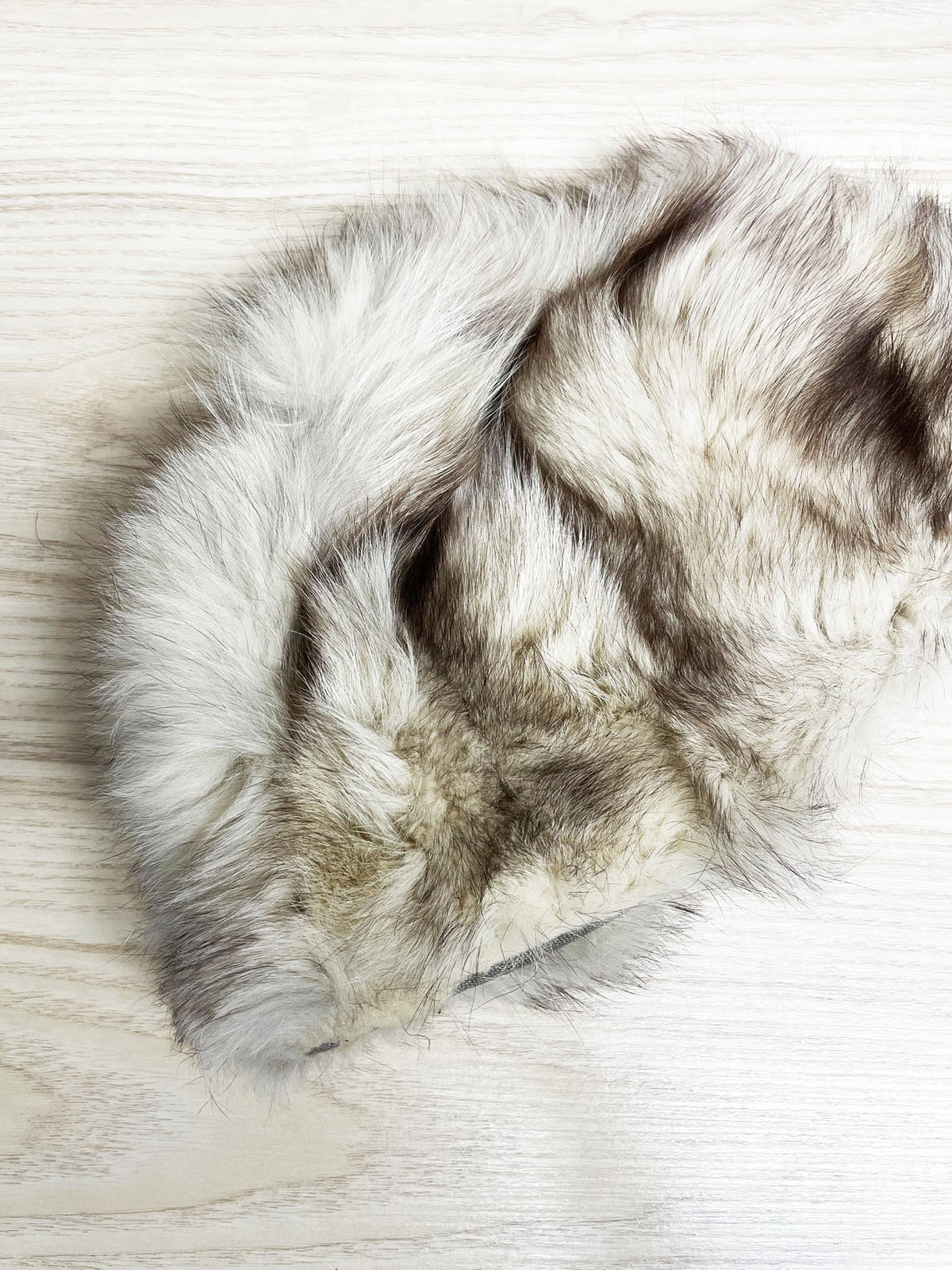 vintage fox fur cap