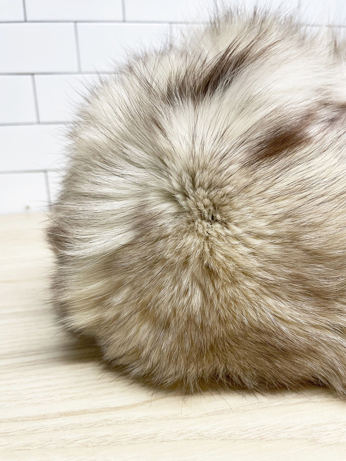 vintage fox fur cap