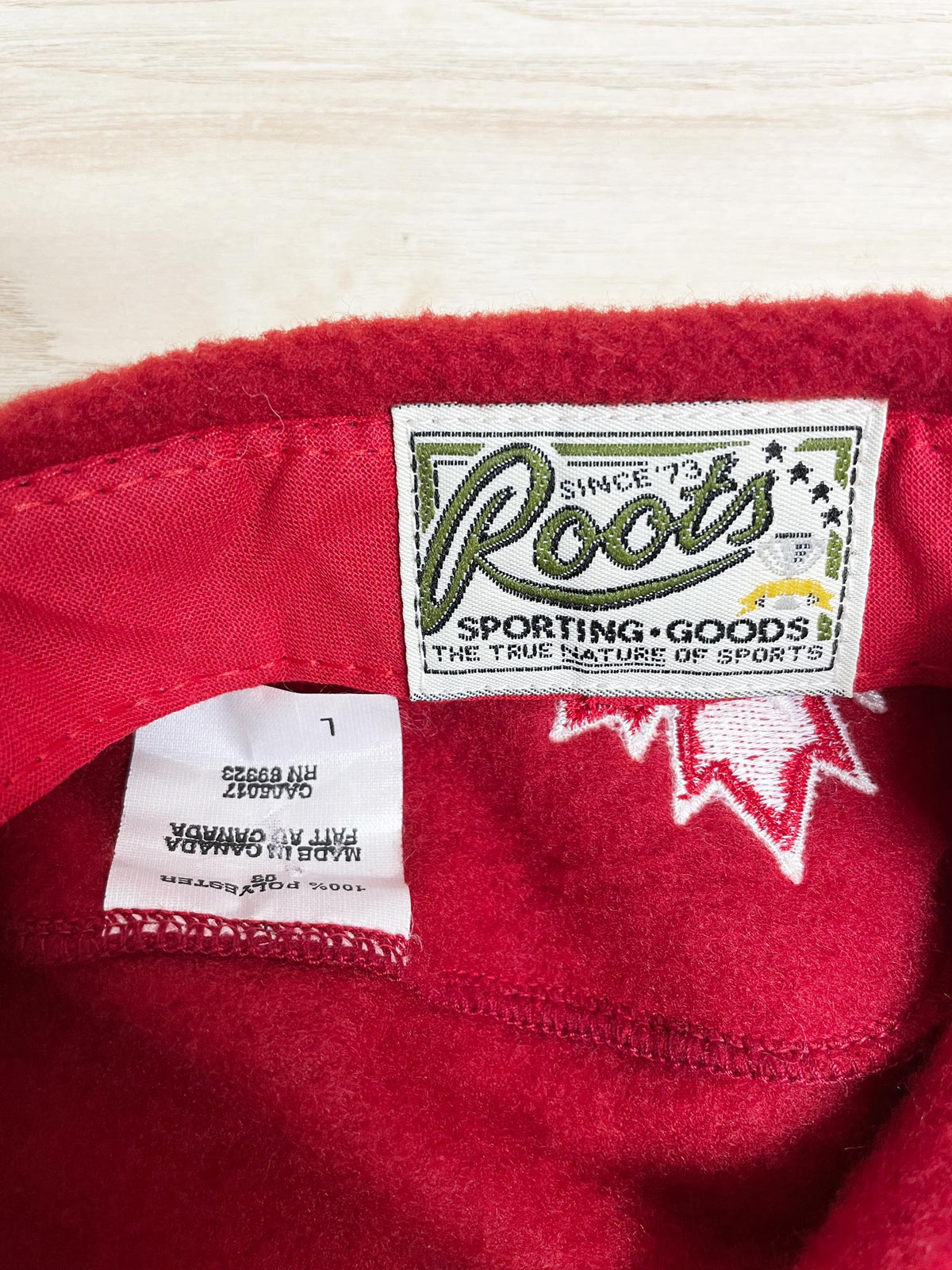 vintage 90s roots athletics fleece olympic flat cap | made in Canada