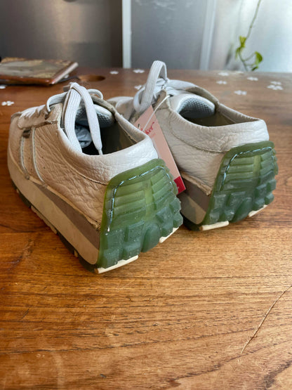 stoneridge retro leather dad sneakers