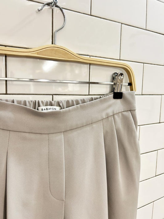 babaton dexter terado pleated trouser - good market thrift store