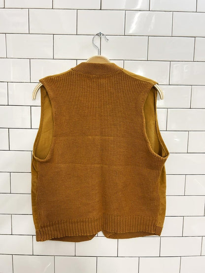 vintage 60s hadlea sportswear knit vest - good market thrift store