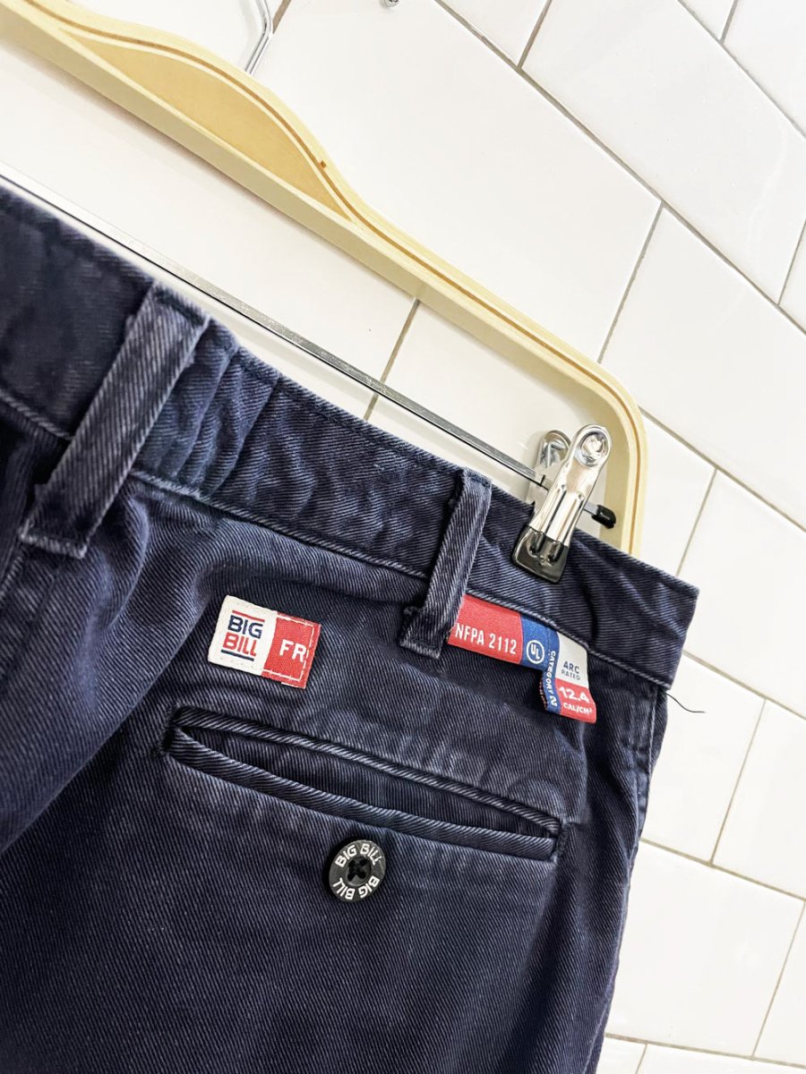 big bill FR twill cargo pants | flame resistant - good market thrift store