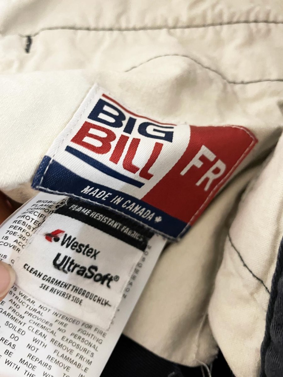big bill FR twill cargo pants | flame resistant - good market thrift store