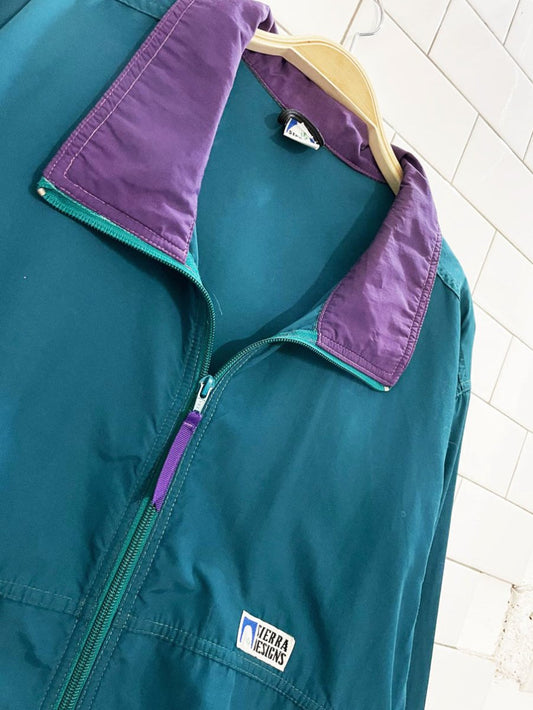vintage 90s sierra designs full zip light jacket - good market thrift store