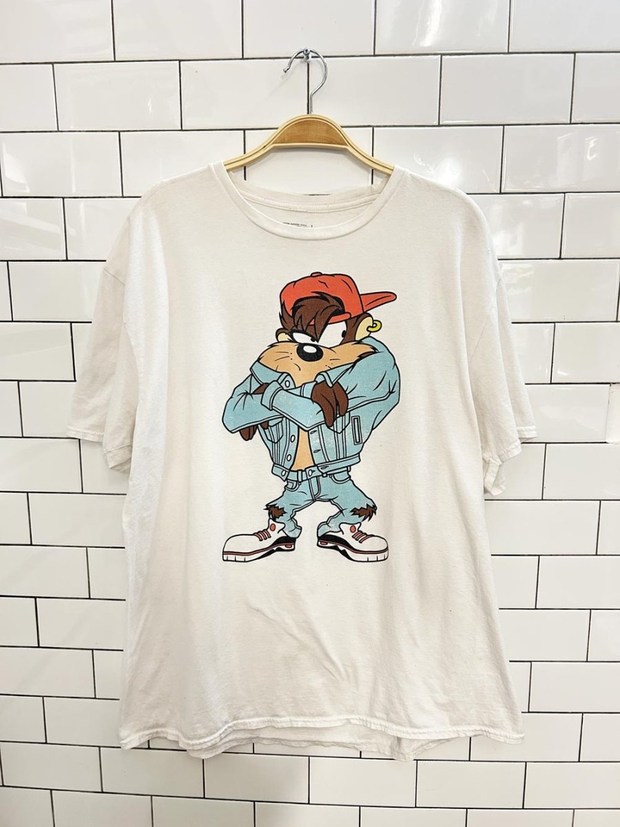 looney tunes x neff tasmanian devil graphic tee - good market thrift store