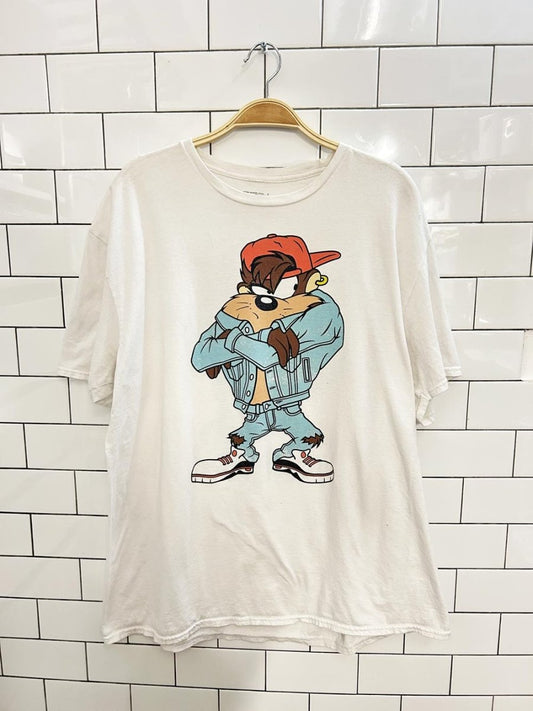 looney tunes x neff tasmanian devil graphic tee - good market thrift store