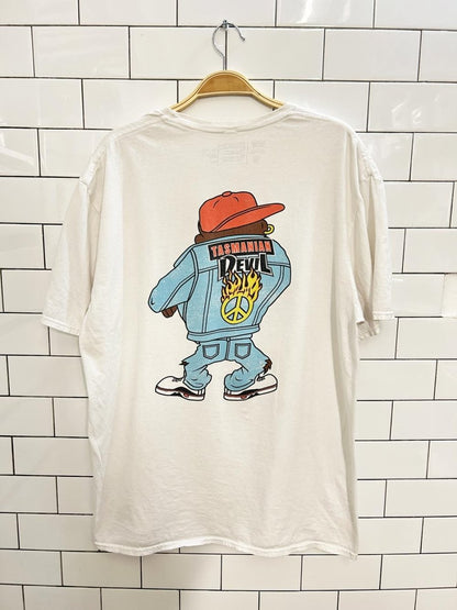 looney tunes x neff tasmanian devil graphic tee - good market thrift store
