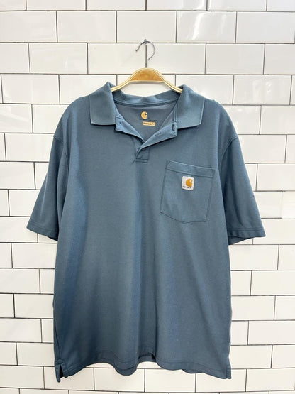 carhartt original fit collared shirt - good market thrift store