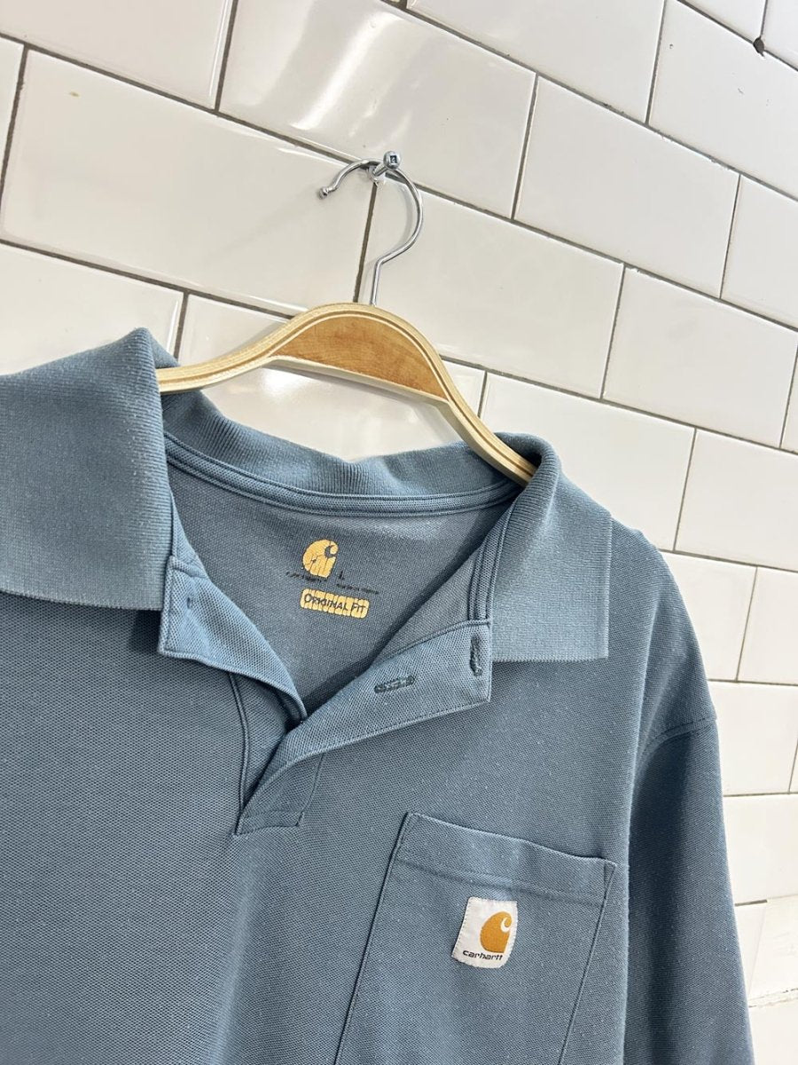 carhartt original fit collared shirt - good market thrift store