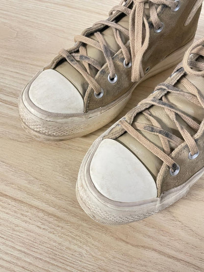 converse lift chuck taylor suede high top sneakers - good market thrift store