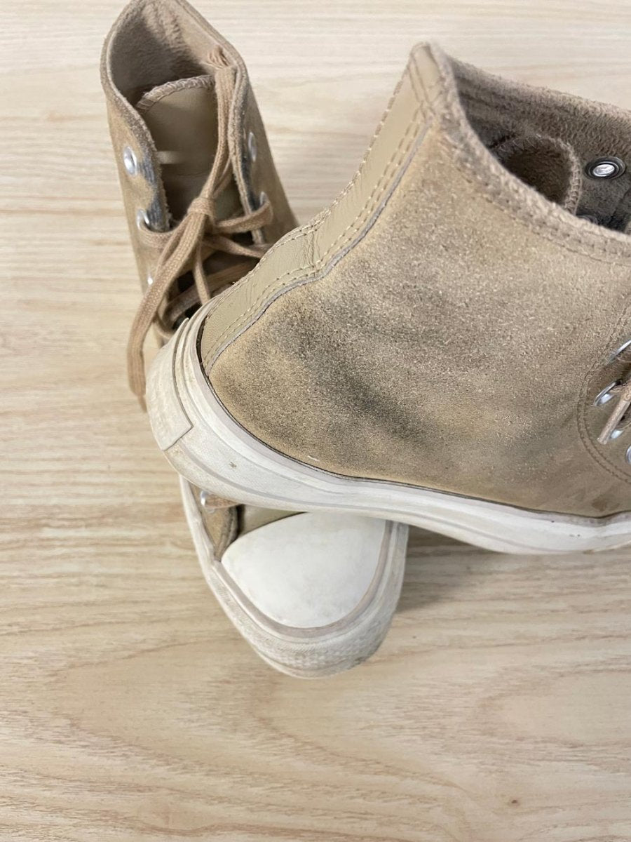 converse lift chuck taylor suede high top sneakers - good market thrift store