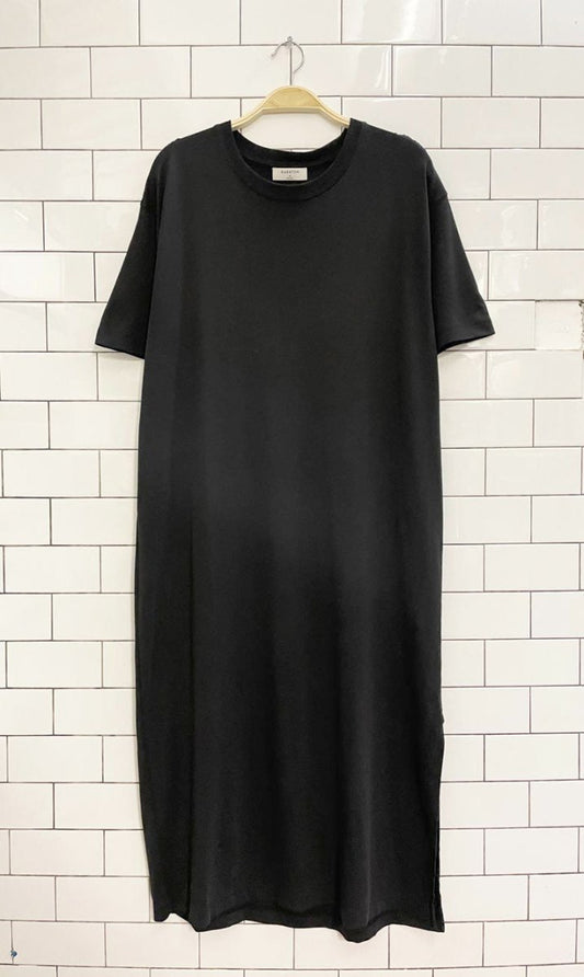 babaton cotton t-shirt midi dress | aritzia - good market thrift store