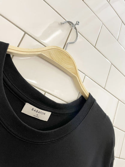 babaton cotton t-shirt midi dress | aritzia - good market thrift store