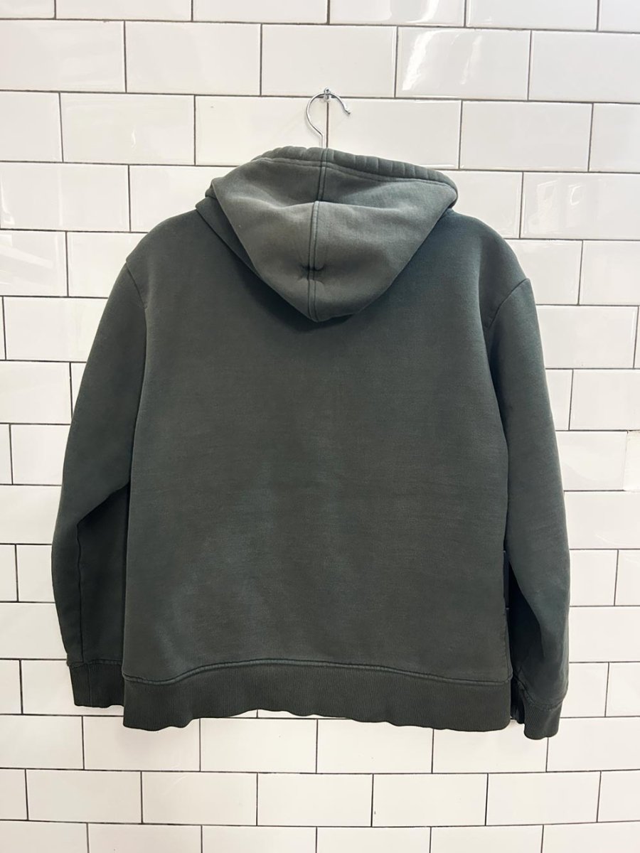 vintage 90s AA hardware x thrasher lined hoodie - good market thrift store