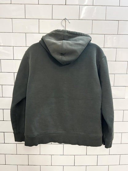 vintage 90s AA hardware x thrasher lined hoodie - good market thrift store