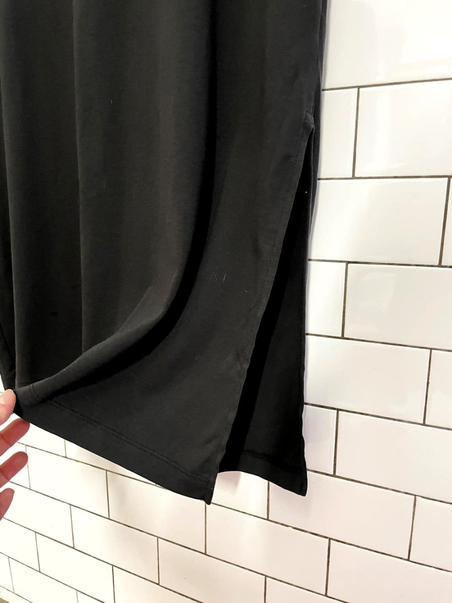 babaton cotton t-shirt midi dress | aritzia - good market thrift store