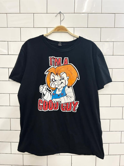 chucky horror movie graphic tee - good market thrift store