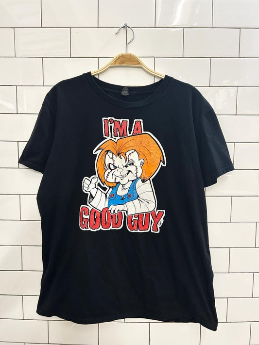 chucky horror movie graphic tee - good market thrift store