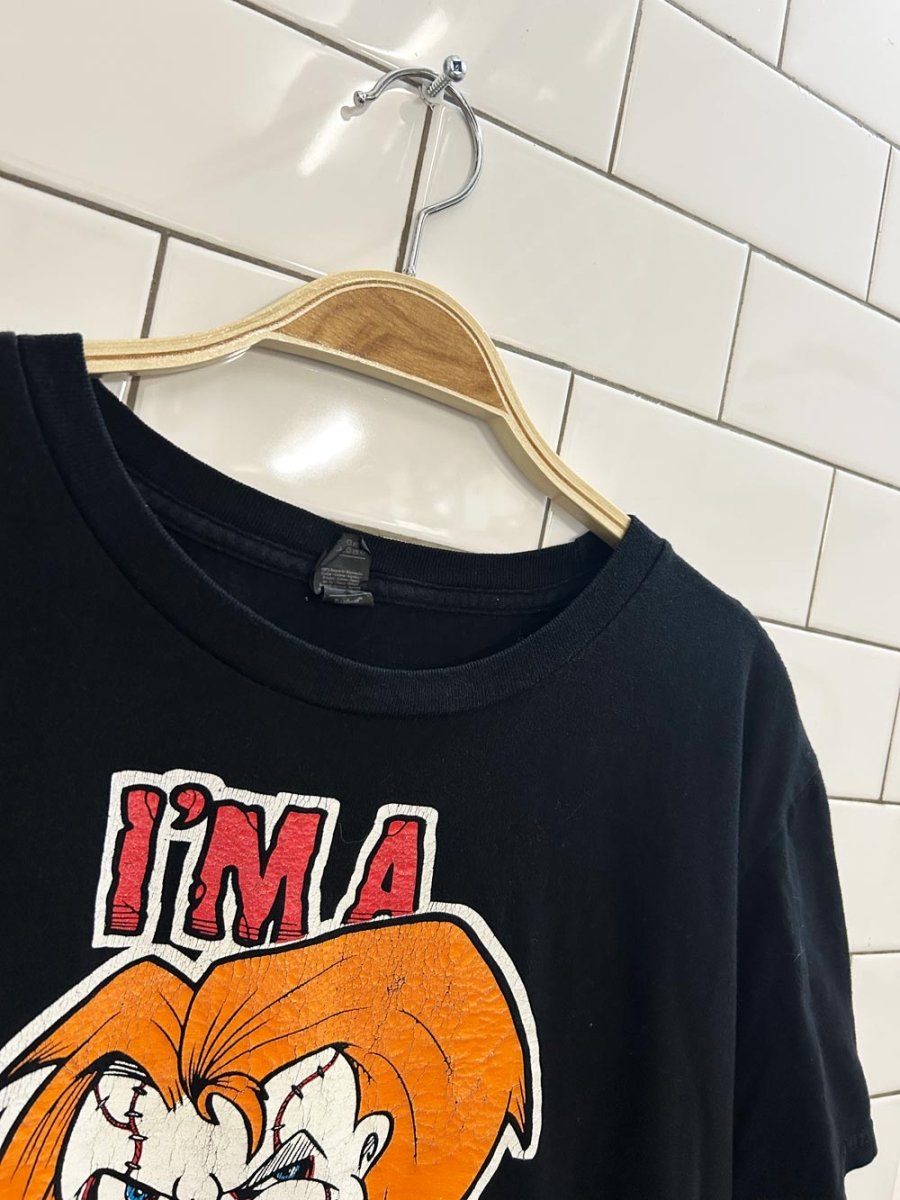 chucky horror movie graphic tee - good market thrift store