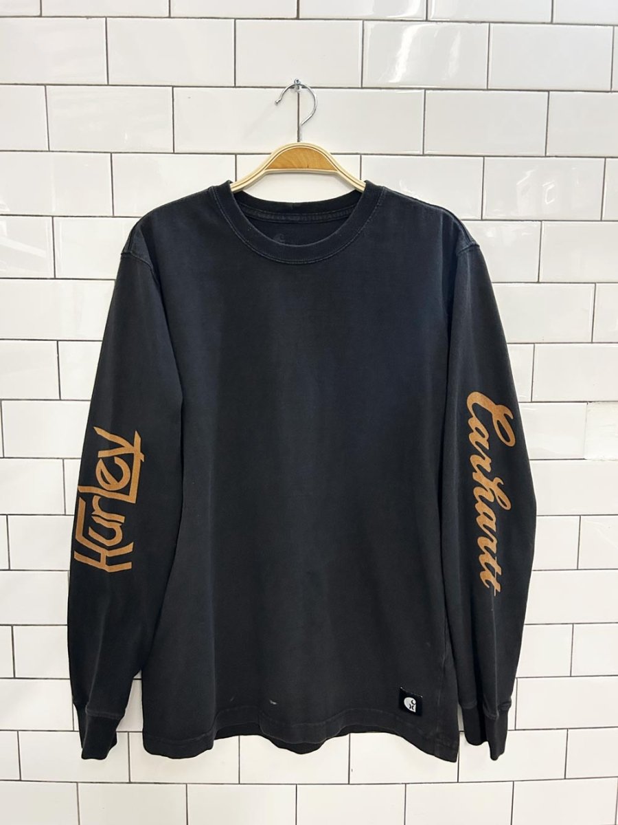 carhartt x hurley collab long sleeve tee - good market thrift store