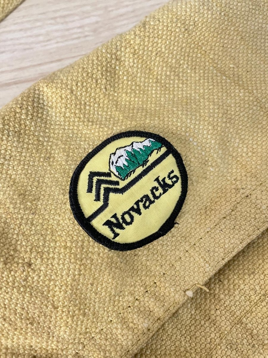 vintage novacks outdoor canvas messenger bag - good market thrift store