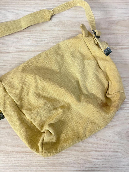 vintage novacks outdoor canvas messenger bag - good market thrift store