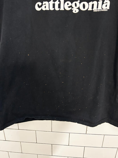cows cattlegonia parody graphic tee - good market thrift store