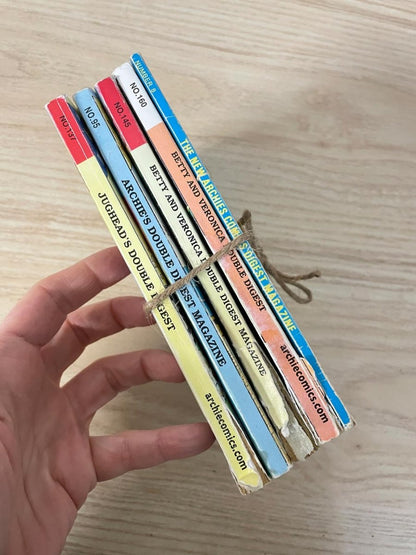 x5 vintage archie comics | the new archies - good market thrift store