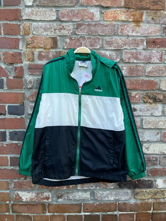 vintage 00s adidas windbreaker track jacket