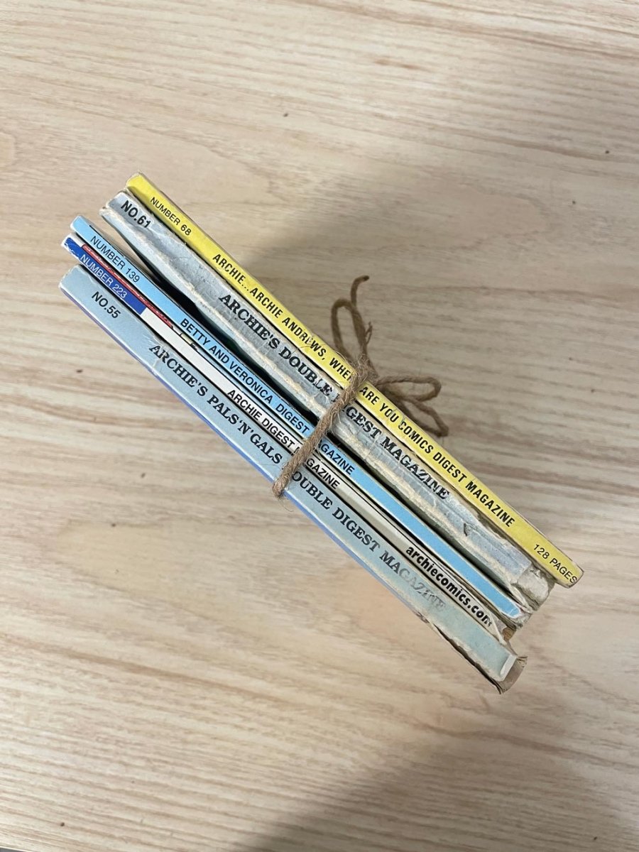 x5 vintage archie comics | archie andrews where are you - good market thrift store