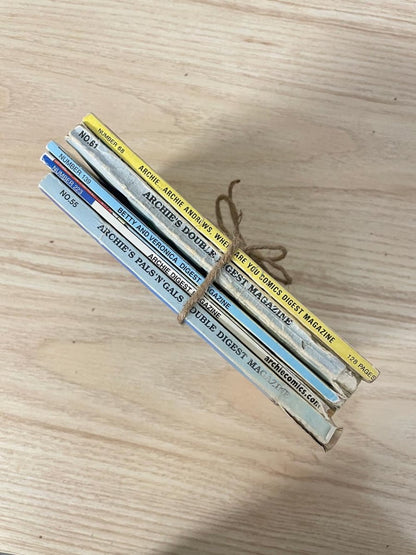 x5 vintage archie comics | archie andrews where are you - good market thrift store