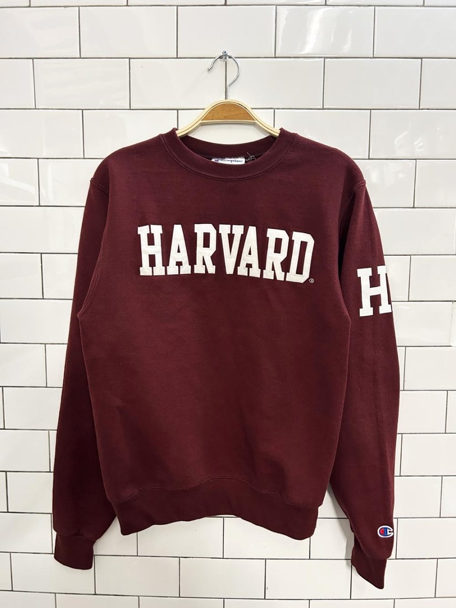 champion harvard graphic crew - good market thrift store